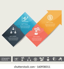 Strategy for Successful Business Concept Vector Illustration Infographic