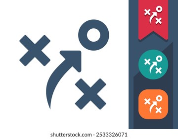 Strategy, Tactic, Plan Icon. Professional, pixel perfect icon. EPS 10 format.