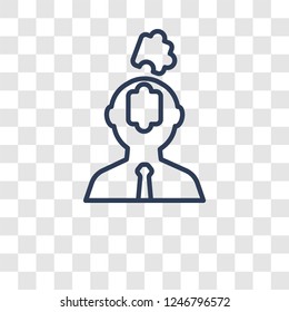 Strategy thought icon. Trendy Strategy thought logo concept on transparent background from Startup Strategy and Success collection - Powered by Shutterstock - Get 15% off with code: PIKWIZARD15