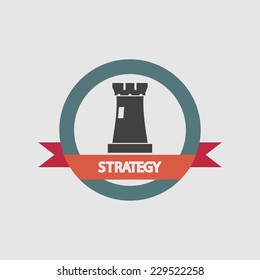 strategy tower icon