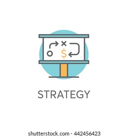 Strategy Vector Icon