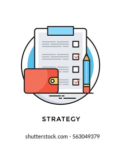 Strategy Vector Icon