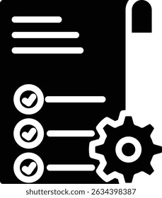 Strategy vector icon illustration concept