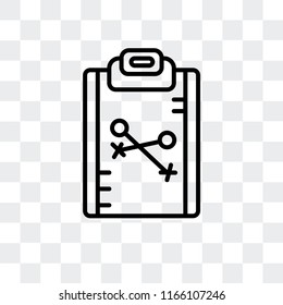 Strategy vector icon isolated on transparent background, Strategy logo concept