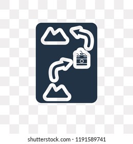 Strategy vector icon isolated on transparent background, Strategy transparency concept can be used web and mobile