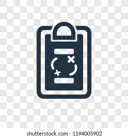 Strategy vector icon isolated on transparent background, Strategy transparency logo concept
