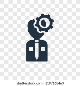 Strategy vector icon isolated on transparent background, Strategy transparency logo concept