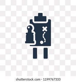 Strategy vector icon isolated on transparent background, Strategy transparency concept can be used web and mobile