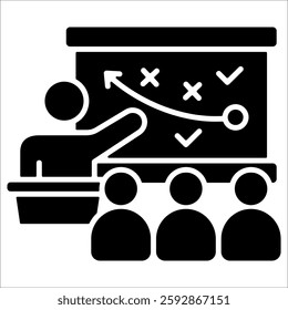 Strategy Vector Illustration Icon Collection