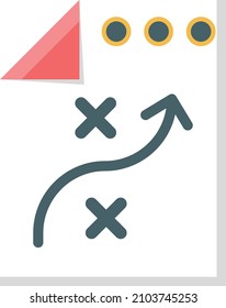 strategy Vector illustration on a transparent background.Premium quality symmbols.Vector line flat icon for concept and graphic design.
