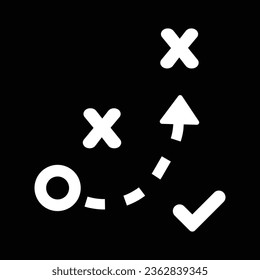 strategy Vector illustration on a transparent background.