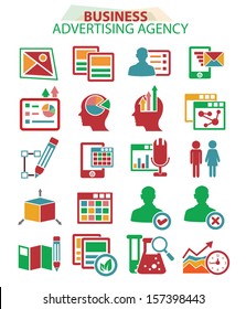 Strategy,Business concept icons,vector