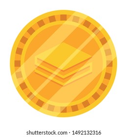 Stratis design, Money bit currency exchange financial bank web and internet theme Vector illustration