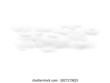 stratocumulus cloud vectors isolated on white background ep65
