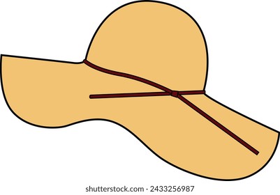 straw beige color ribbon detailed cap summer hat template