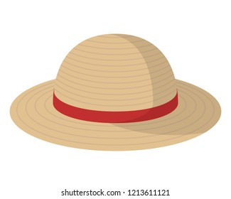 Straw Hat illustration.