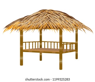 Straw Hut Vector Design