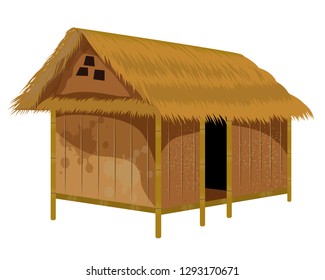 Straw Hut Vector Design