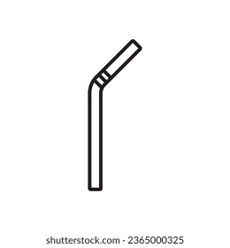 diseño de la ilustración de la plantilla de vectores de icono de paja