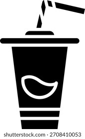 Design de ícone de vetor de Linha de Palha