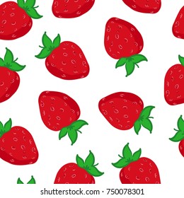Strawberries Background