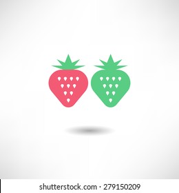 Strawberries icon