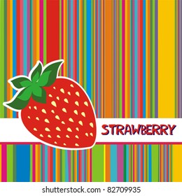 Strawberries. Vector illustration.