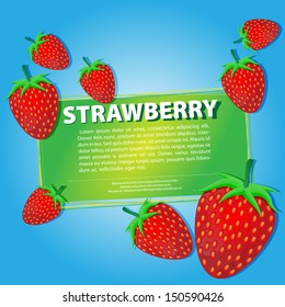 Strawberry background