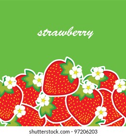 strawberry background