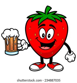 Strawberry with Beer