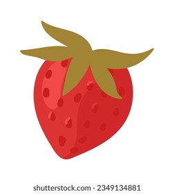 Strawberry Berry Icon Vector Illustration