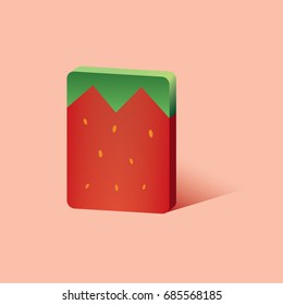 Strawberry Box Icon