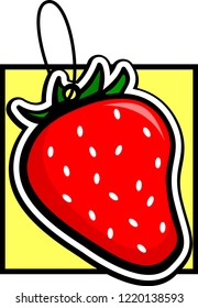 Strawberry Car Air Freshener