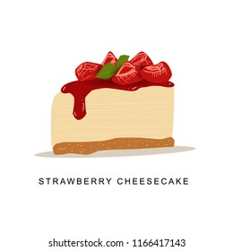 Strawberry cheese cake doodle