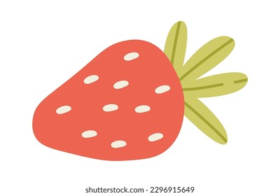 Erdbeeren auf Schokoladenbasis Vektorgrafik Geschmackvolle rote Beere