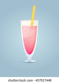 Strawberry cocktail