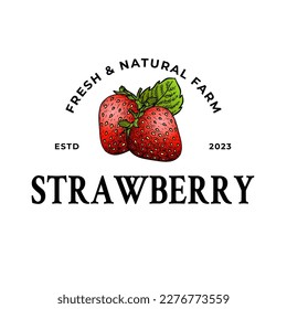 	
Strawberry Confectionary Abstract Vector Sign, Symbol or Logo Template. Hand Drawn Confectionery Berry Sketch Sillhouette with Elegant Retro Typography. Vintage Luxury Emblem. Isolated