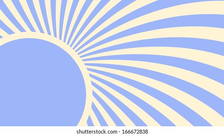 Strawberry, cream abstract hypnotic background. vector illustration