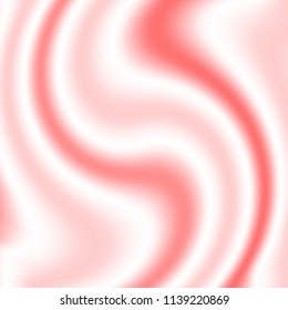 Strawberry cream. Аbstract background with gradient mesh. Vector illustration