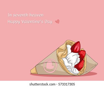 Strawberry Crepes