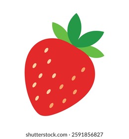 Strawberry design silhouette vector illustration