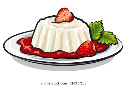 strawberry dessert