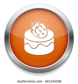 strawberry dessert icon