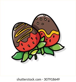 strawberry doodle