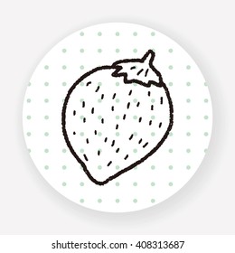 Strawberry doodle