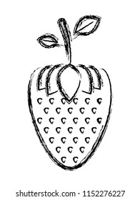 strawberry fresh fruit icon