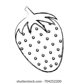 strawberry fresh fruit icon