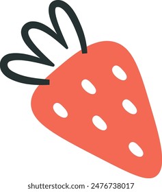 Strawberry Fresh Fruit Vector Illustration