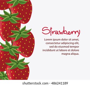 Strawberry fruit design
