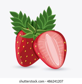 Strawberry fruit design